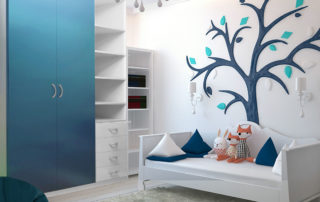 Armario Azul Turquesa dormitorio infantil - juvenil