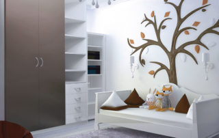 Armario Moka dormitorio infantil - juvenil